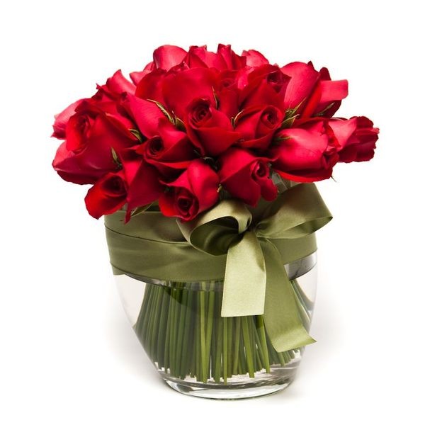 Arranjo de Rosas Vermelhas em Balde de Gelo - G